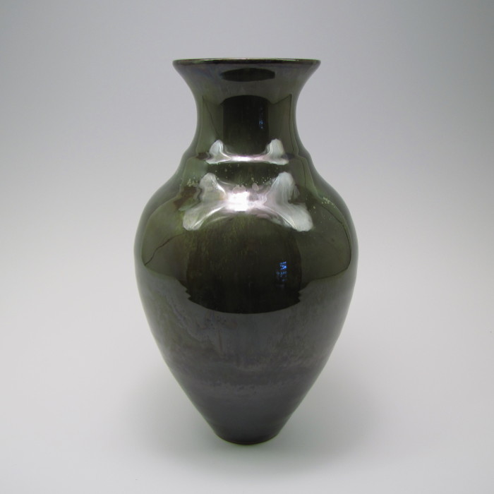 Crystalline Green Vase Crystalline Green Vase